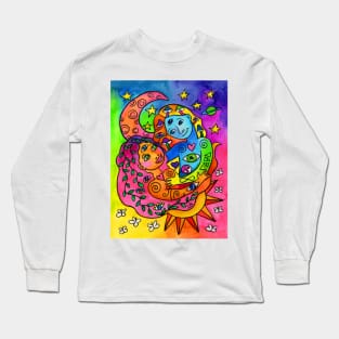 Cosmic Lovers Long Sleeve T-Shirt